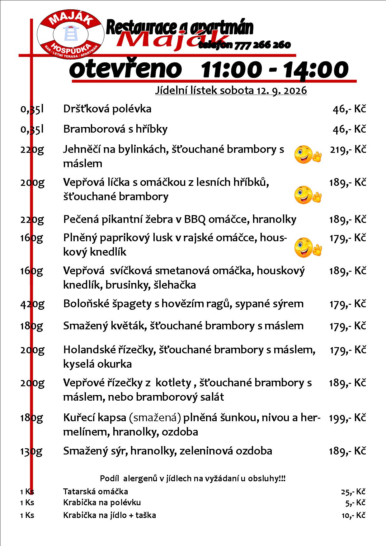 WEB jídelák