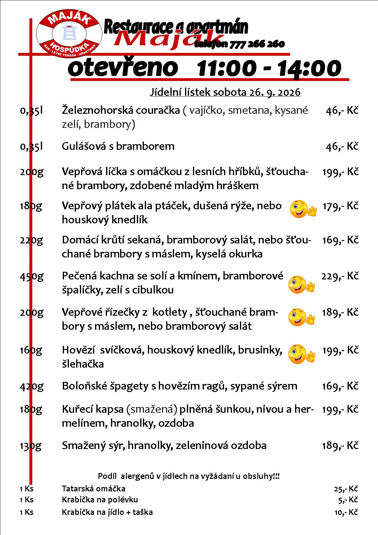 WEB jídelák