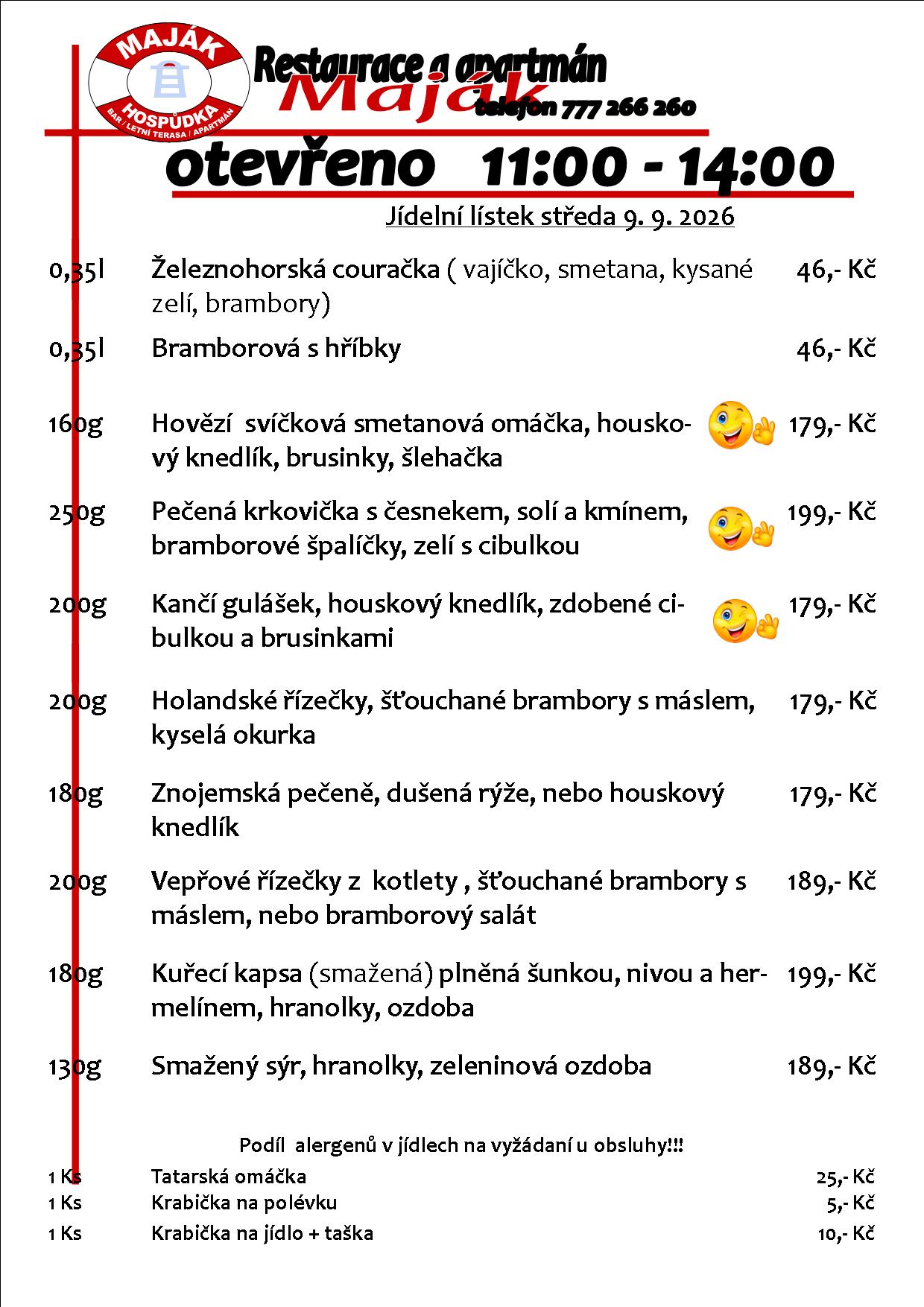 WEB jídelák
